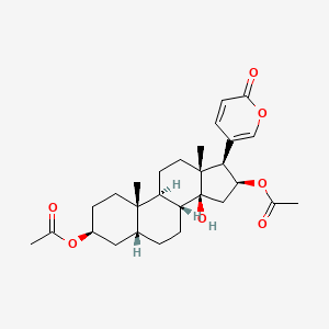 Chemical structure of 3-O-Acetylbufotalin