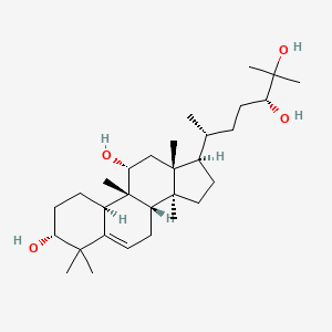 Chemical structure of 3α-Hydroxymogrol