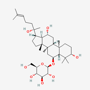 Chemical structure of 3α-Hydroxymogroside IA1