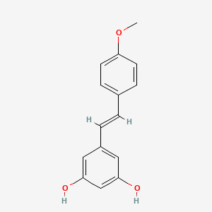 Chemical structure of Desoxyrhapontigenin