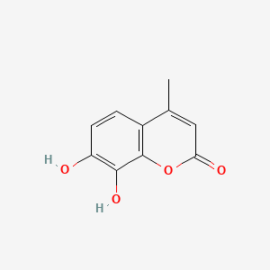 Chemical structure of 4-Methyldaphnetin