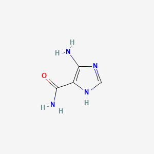 Chemical structure of 5-Aminoimidazole-4-carboxamide