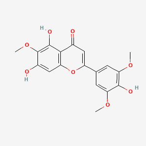 Chemical structure of 6-Methoxytricin