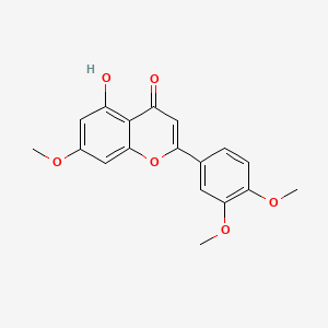 Chemical structure of Gonzalitosin I
