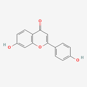 Chemical structure of 7,4'-Dihydroxyflavone
