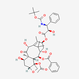 Chemical structure of 4-Epidocetaxel