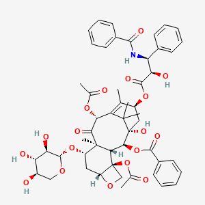 Chemical structure of 7-xylosyltaxol