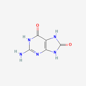 Chemical structure of 8-Oxoguanine