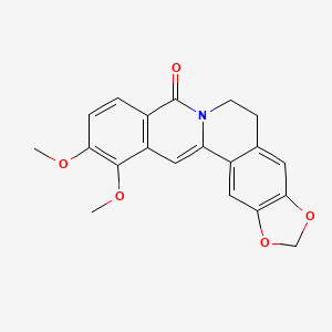 Chemical structure of 8-Keto-berberine