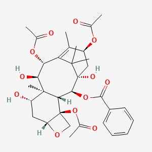 Chemical structure of 9-Dihydro-13-acetylbaccatin III