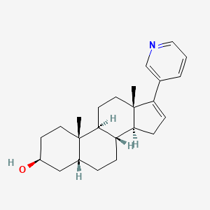 Chemical structure of Abiraterone metabolite 1