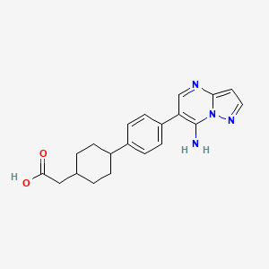Chemical structure of ABT-046