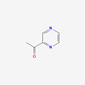 Chemical structure of Acetylpyrazine
