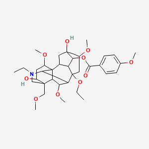 Chemical structure of Acoforestinine