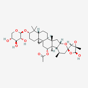 Chemical structure of Actein
