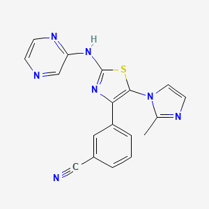 Chemical structure of Adenosine antagonist-1