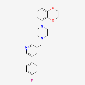 Chemical structure of Adoprazine