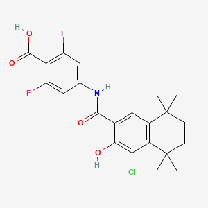 Chemical structure of AGN 195183
