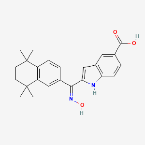 Chemical structure of AGN 205327