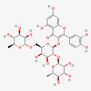 Chemical structure of Alcesefoliside
