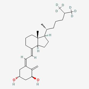 Chemical structure of Alfacalcidol-D6