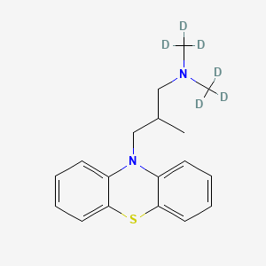 Chemical structure of Alimemazine D6