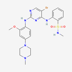 Chemical structure of ALK inhibitor 1