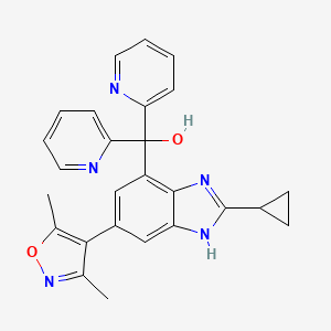 Chemical structure of Alobresib