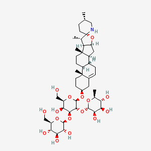 Chemical structure of Alpha-Solamarine