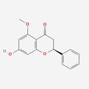 Chemical structure of Alpinetin