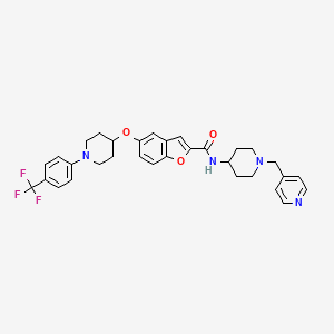 Chemical structure of AMPK activator 1
