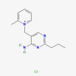 Chemical structure of Amprolium
