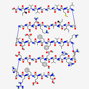 Chemical structure of Amyloid β Peptide (42-1)(human)