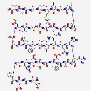 Chemical structure of Amyloid β-peptide (1-40) rat