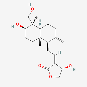 Chemical structure of Andropanolide
