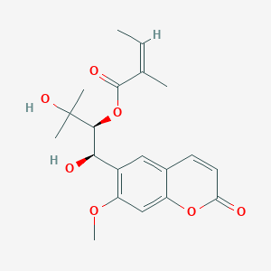 Chemical structure of Angelol A
