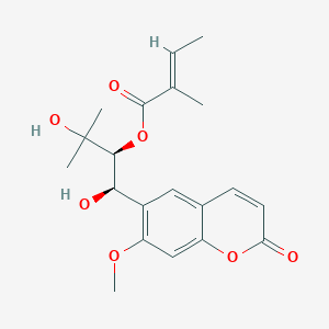 Chemical structure of Angelol B