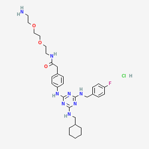 Chemical structure of AP-III-a4 hydrochloride