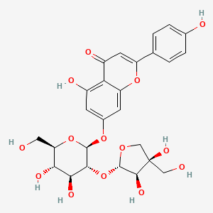 Chemical structure of Apiin