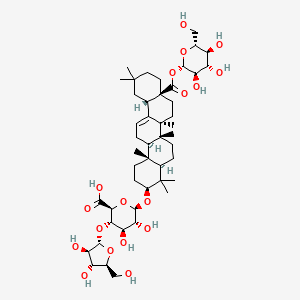 Chemical structure of Araloside A