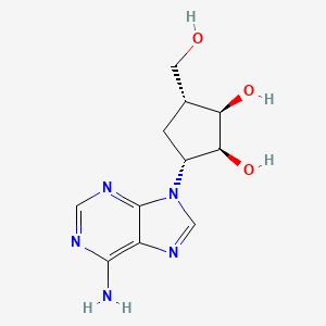 Chemical structure of Aristeromycin
