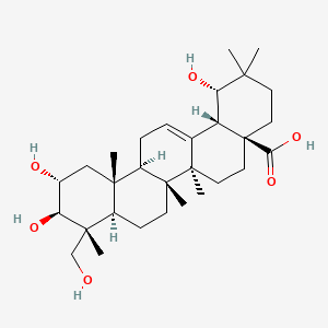 Chemical structure of Arjungenin