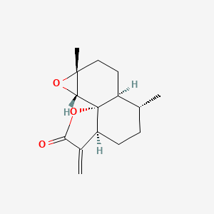 Chemical structure of Arteannuin B