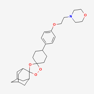 Chemical structure of Artefenomel