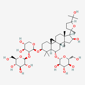 Chemical structure of Astragaloside VI