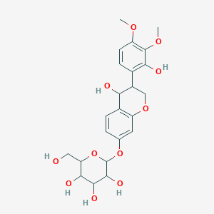Chemical structure of Astraganoside