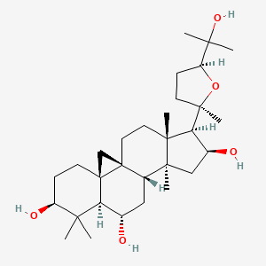 Chemical structure of Cycloastragenol