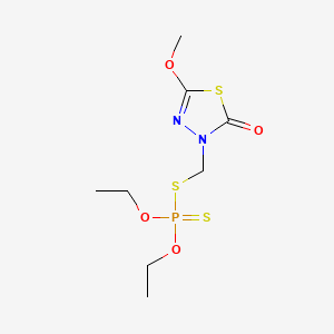 Chemical structure of Athidathion