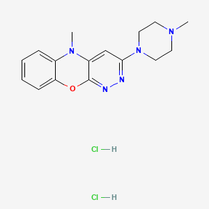 Chemical structure of Azaphen