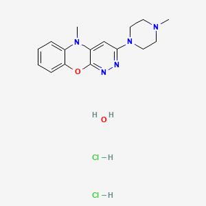 Chemical structure of Azaphen dihydrochloride monohydrate